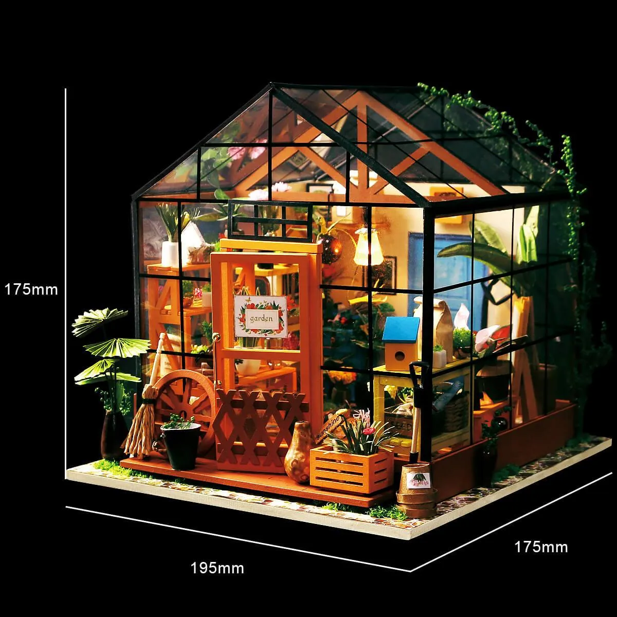 Cathy's Flower House DG104 Greenhouse Miniature
