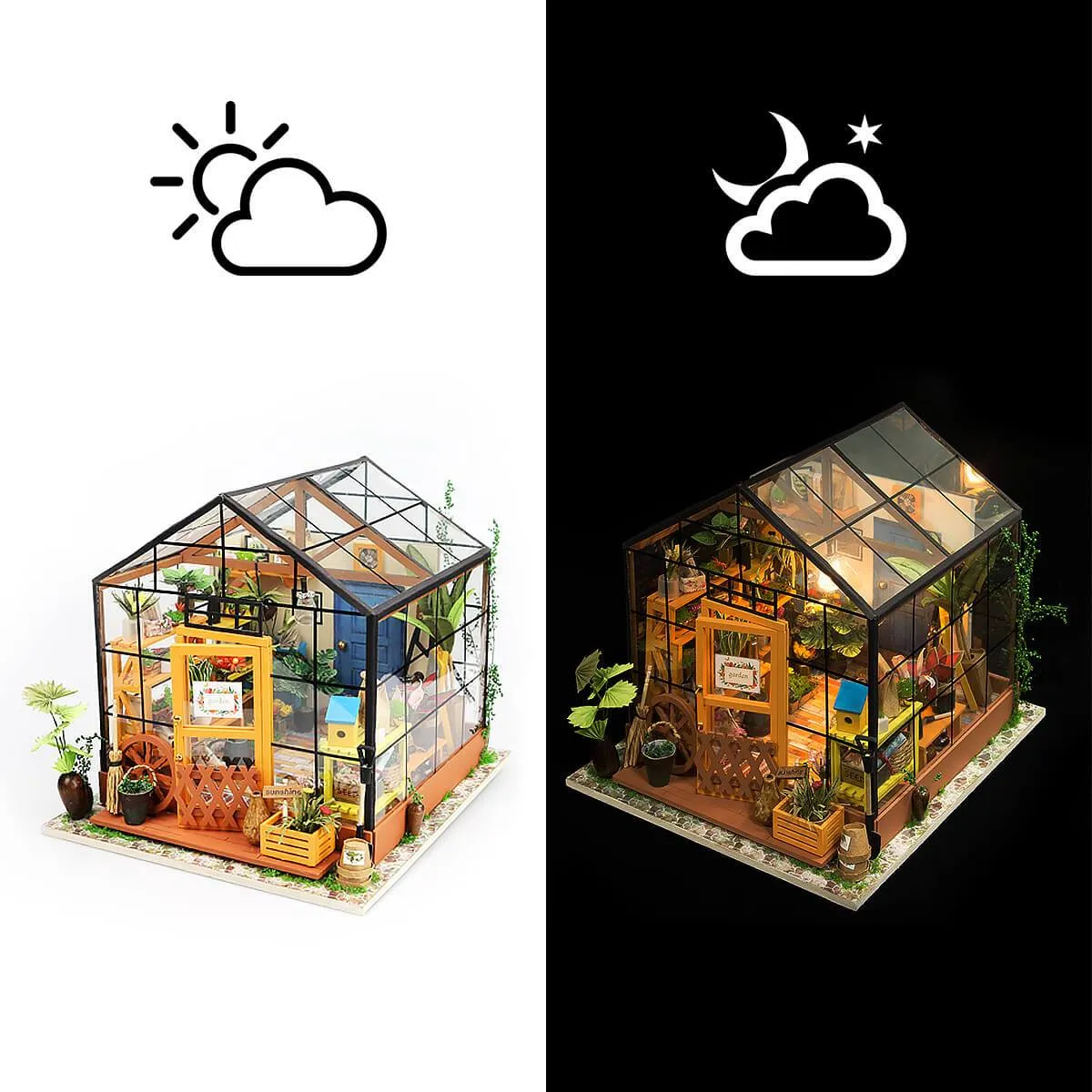 Cathy's Flower House DG104 Greenhouse Miniature