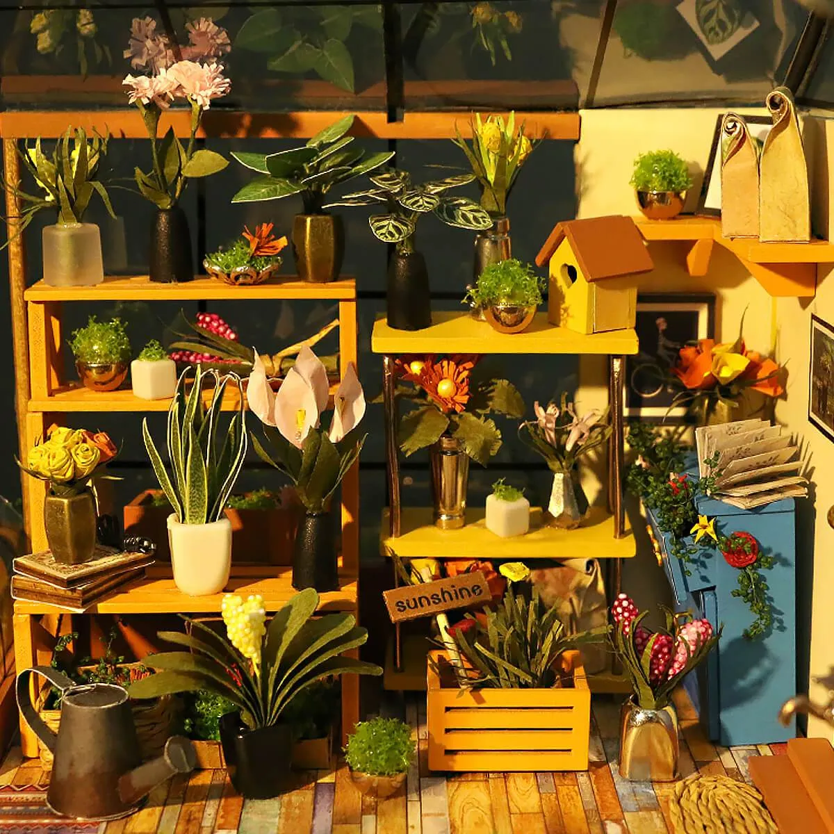 Cathy's Flower House DG104 Greenhouse Miniature