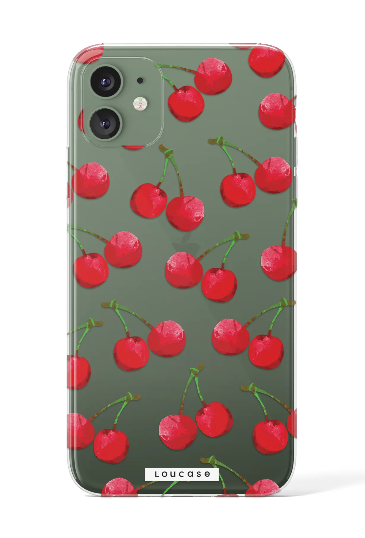 Cherry KLEARLUX™ Phone Case | LOUCASE
