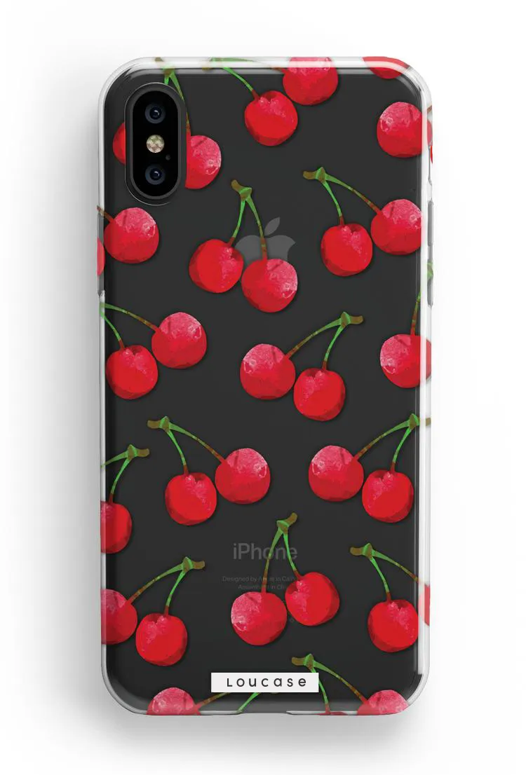 Cherry KLEARLUX™ Phone Case | LOUCASE