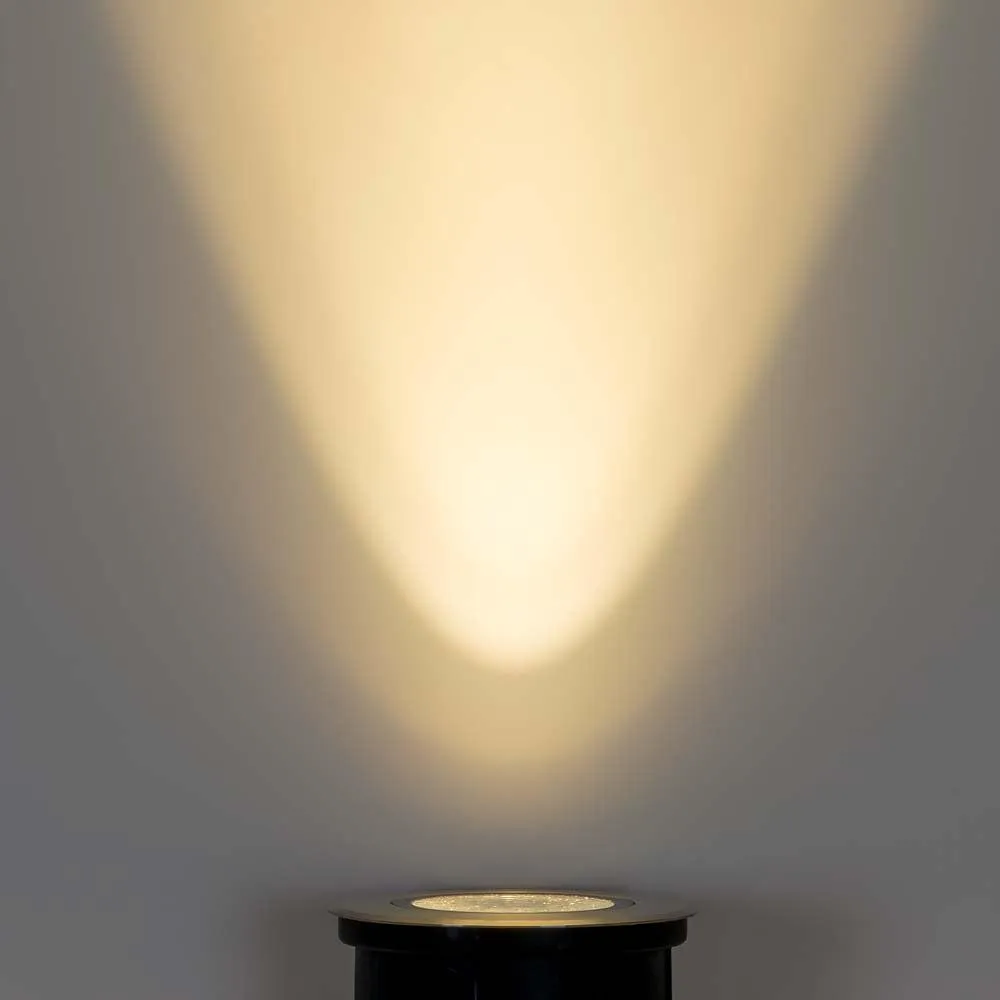 CLEARANCE - Klip LED inground Uplighter 30w 12v 3000k in 316 SS Havit Lighting - HV1834W-12V