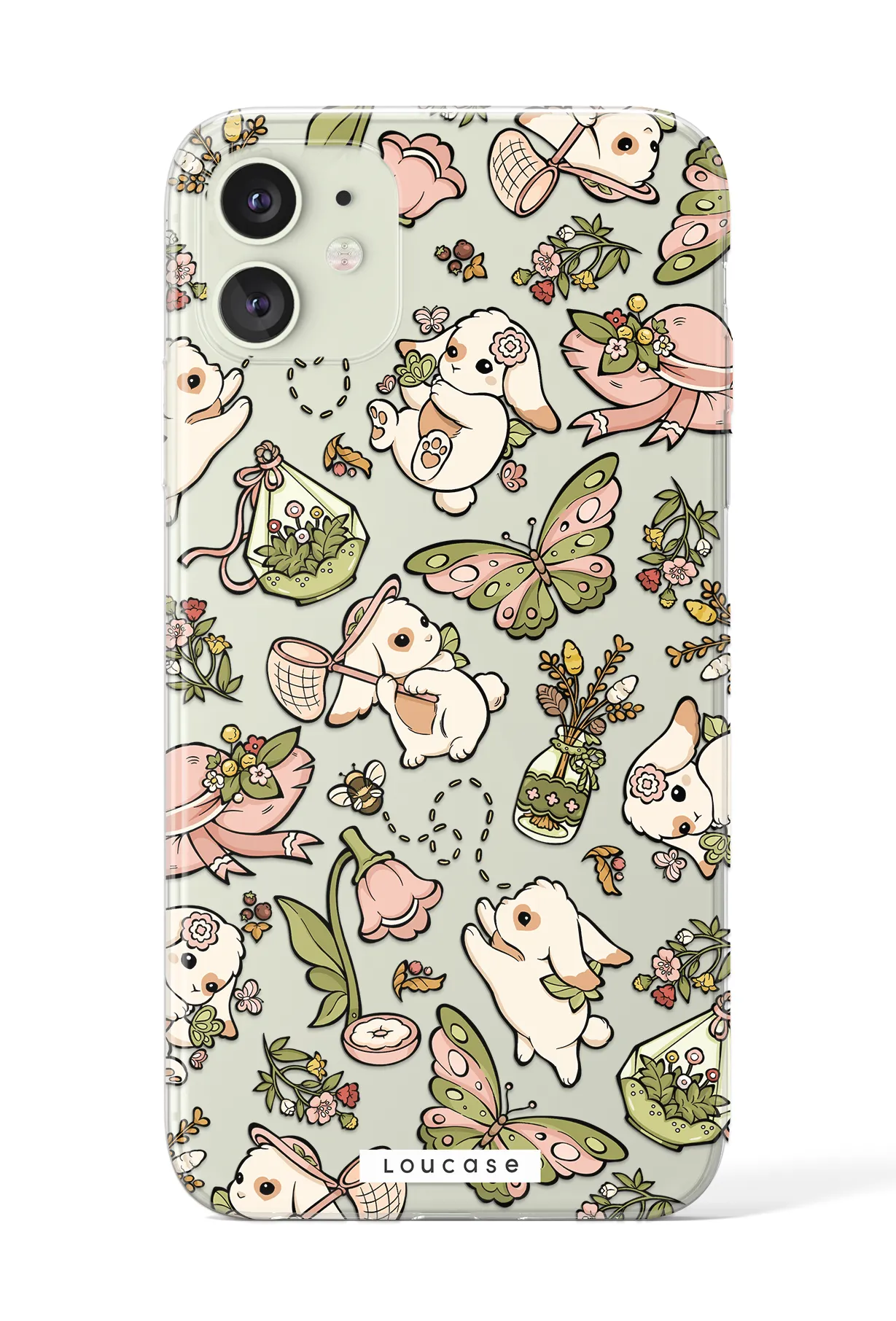 Collector's Bunny - KLEARLUX™ Special Edition Whimsical Collection Phone Case | LOUCASE