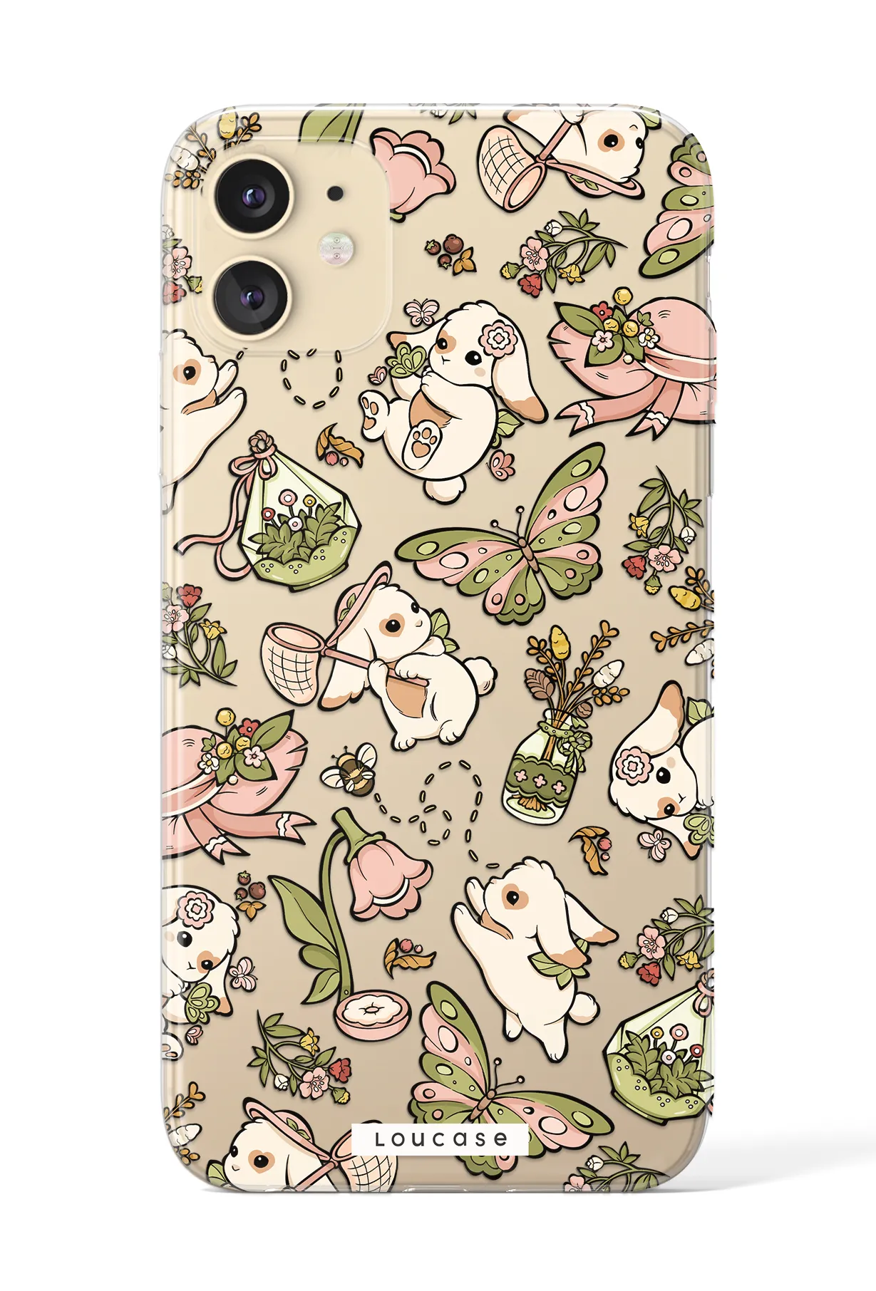 Collector's Bunny - KLEARLUX™ Special Edition Whimsical Collection Phone Case | LOUCASE