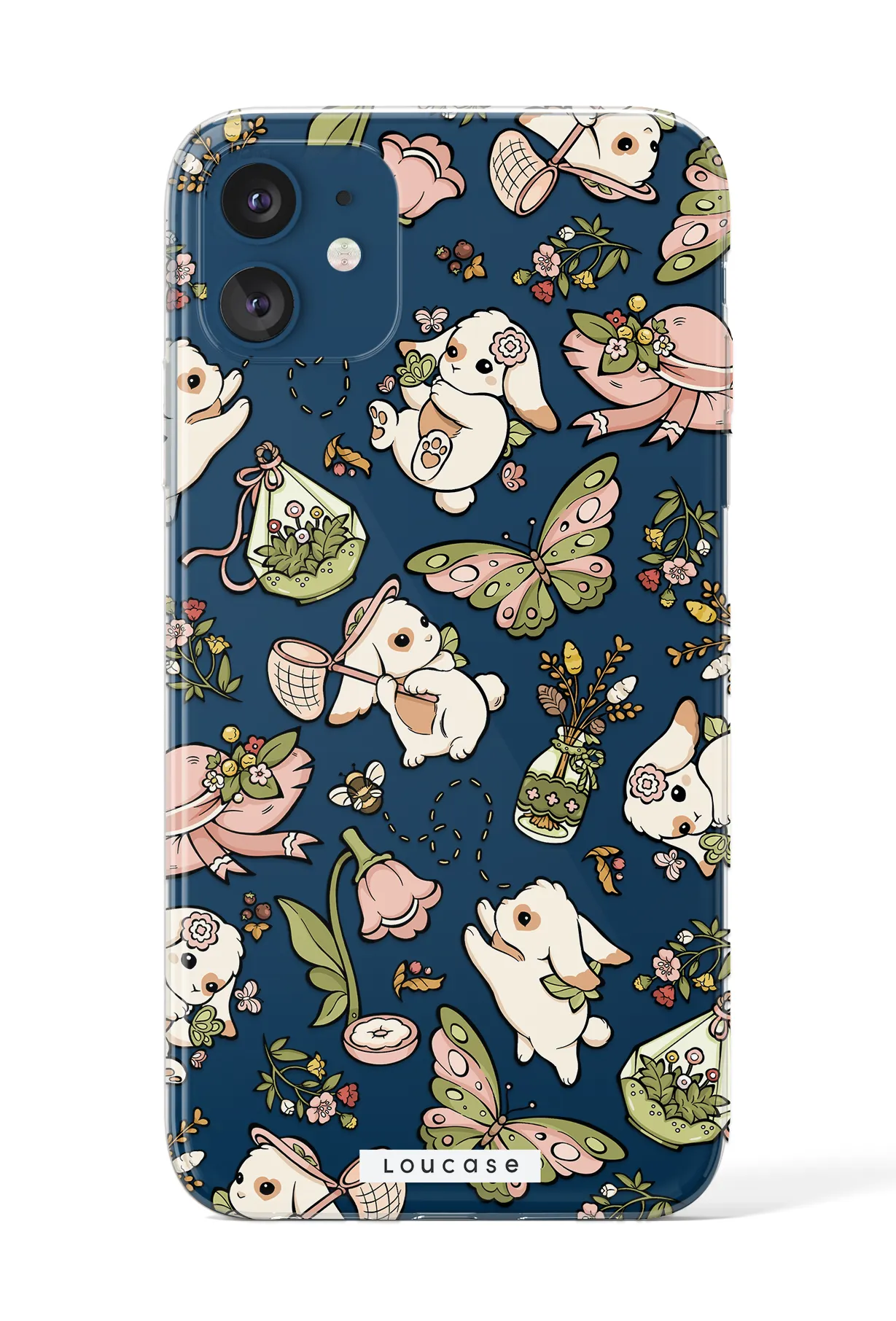 Collector's Bunny - KLEARLUX™ Special Edition Whimsical Collection Phone Case | LOUCASE