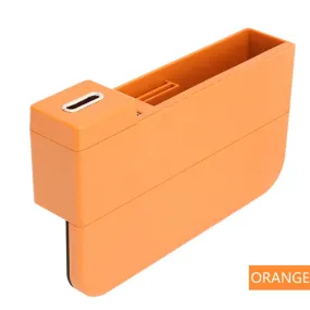 Color: Orange, style: Wireless - USB Wireless Charging Car Seat