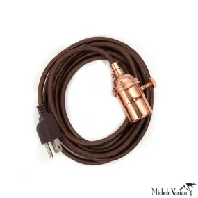 Copper Cord Kit With Brown Cord