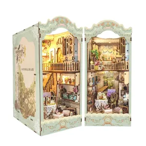 Countryside Diary: Garden Diorama Wooden LED Book Nook DIY Kit