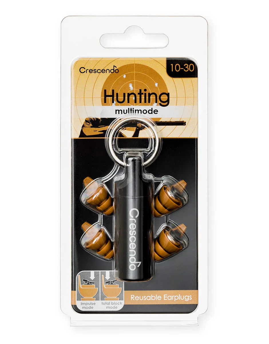 Crescendo Hunting 10-30 Multimode - Hunting Earplugs