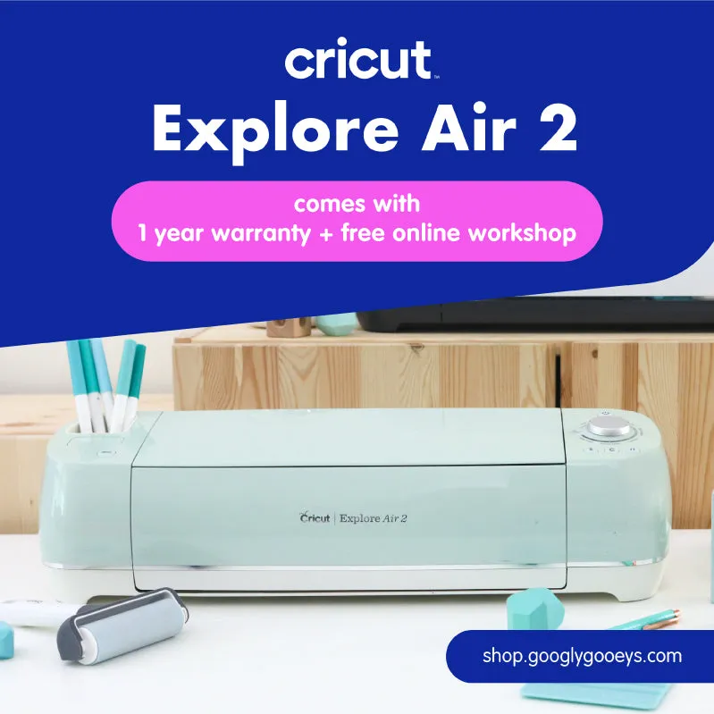 Cricut Explore Air 2 Mint | Machine for Cake Topper, Personalized Labels