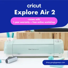 Cricut Explore Air 2 Mint | Machine for Cake Topper, Personalized Labels