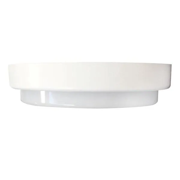 Cuba Energy LED Outdoor Wall Light Round 6.5w in White
