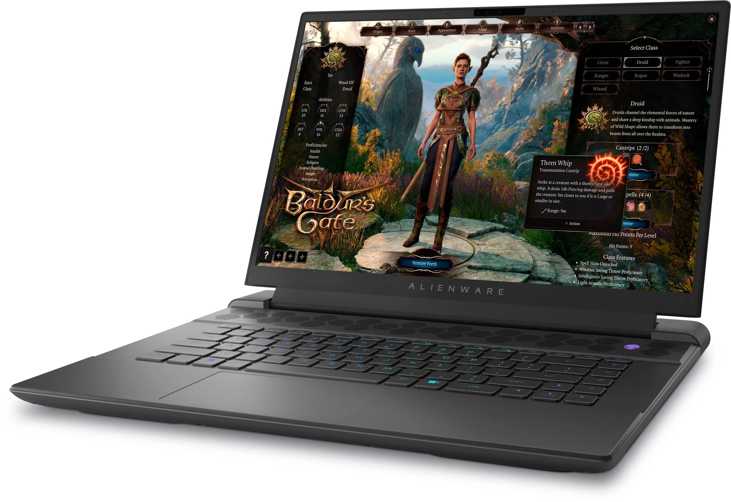 DELL ALIENWARE M16 AWM16-9272 BLK-PUS Core i9-13900HX RTX 4080 240Hz QHD  Gaming Laptops (Brand New)