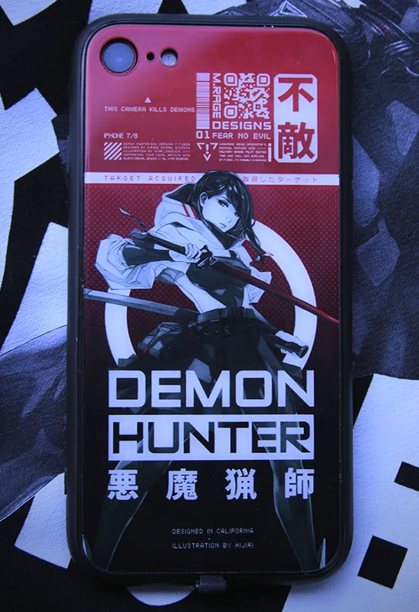 DEMON HUNTER LED PHONE CASE
