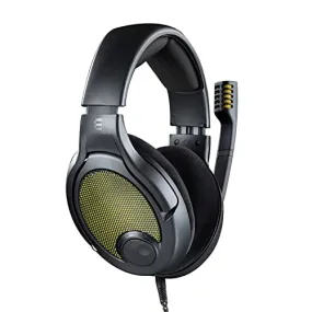 DROP   EPOS PC38X Gaming Headset Noise-Cancelling Microphone with Over-Ear Open-Back Design, Velour Earpads, Compatible with PC, PS4, PS5, Switch, Xbox, Mac, Mobile, and More (Yellow)