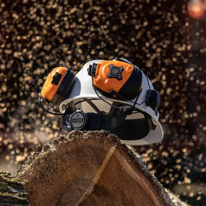 Earmuffs - ISOtunes LINK 2.0 Helmet Mount Earmuff, Safety Orange, IT-70