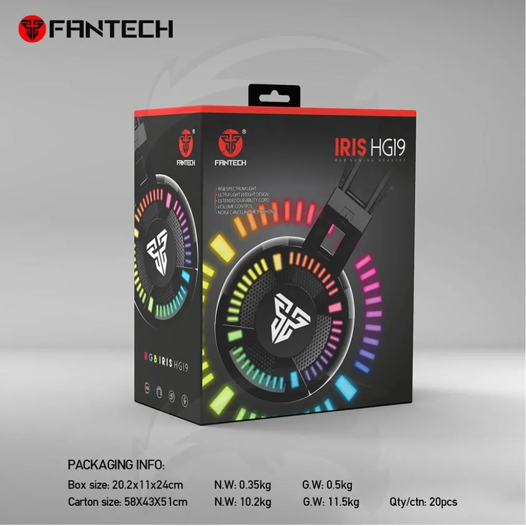 FANTECH HG19 Irish RGB Gaming Headset