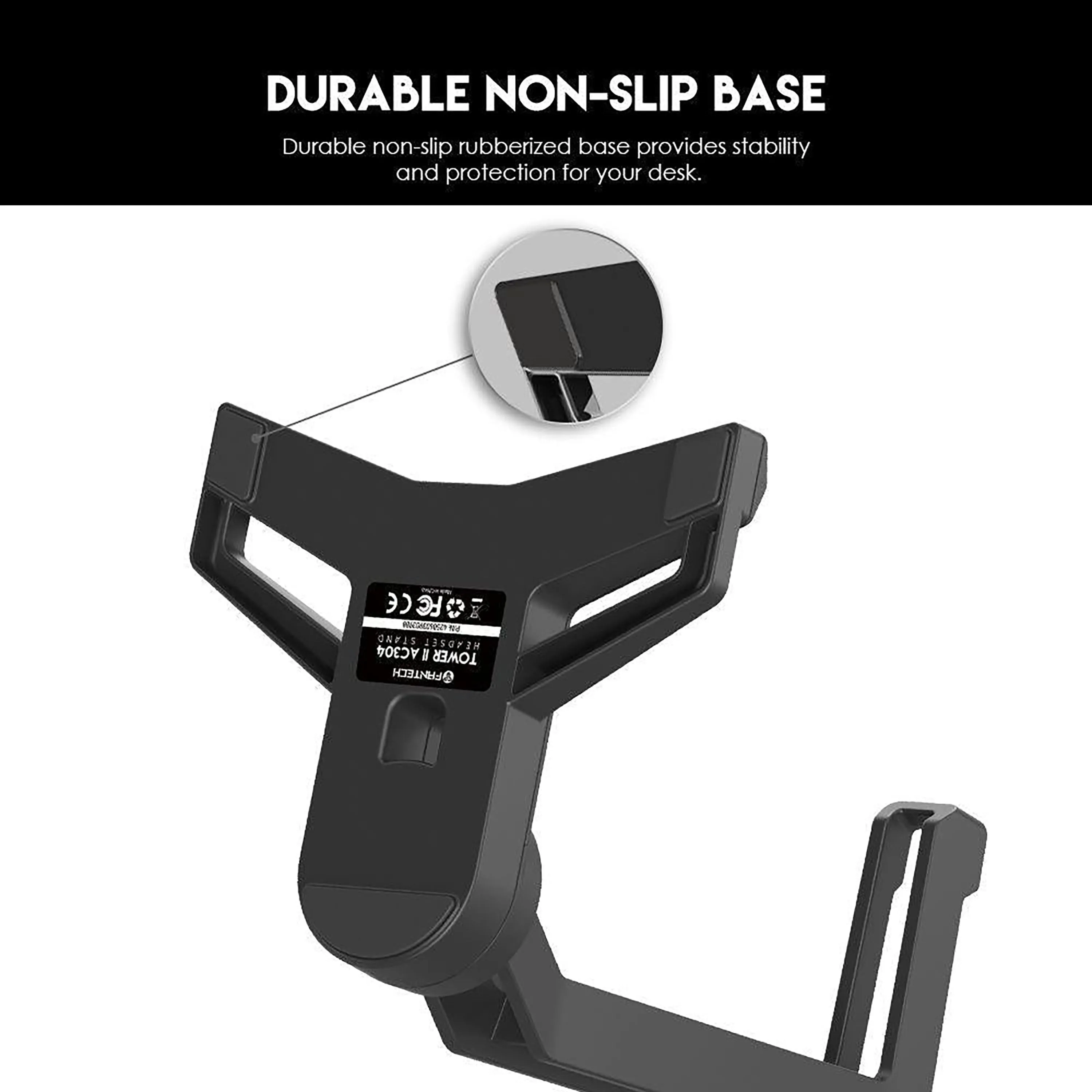 FANTECH TOWER II AC304 PRO BLACK HEADSET STAND