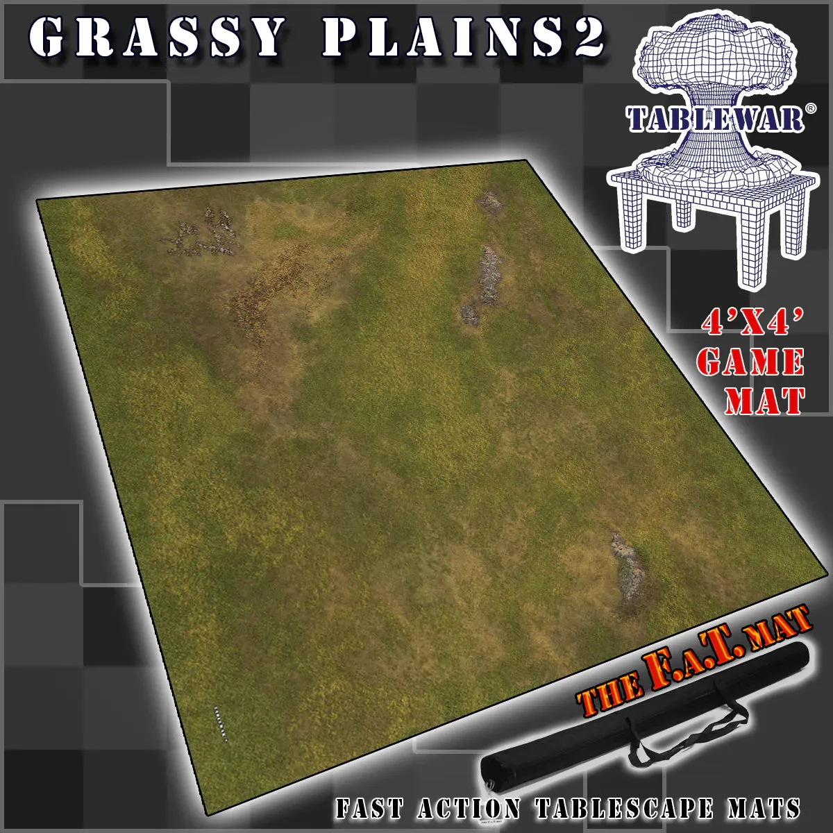 FAT Mat: Grassy Plains 2 4x4