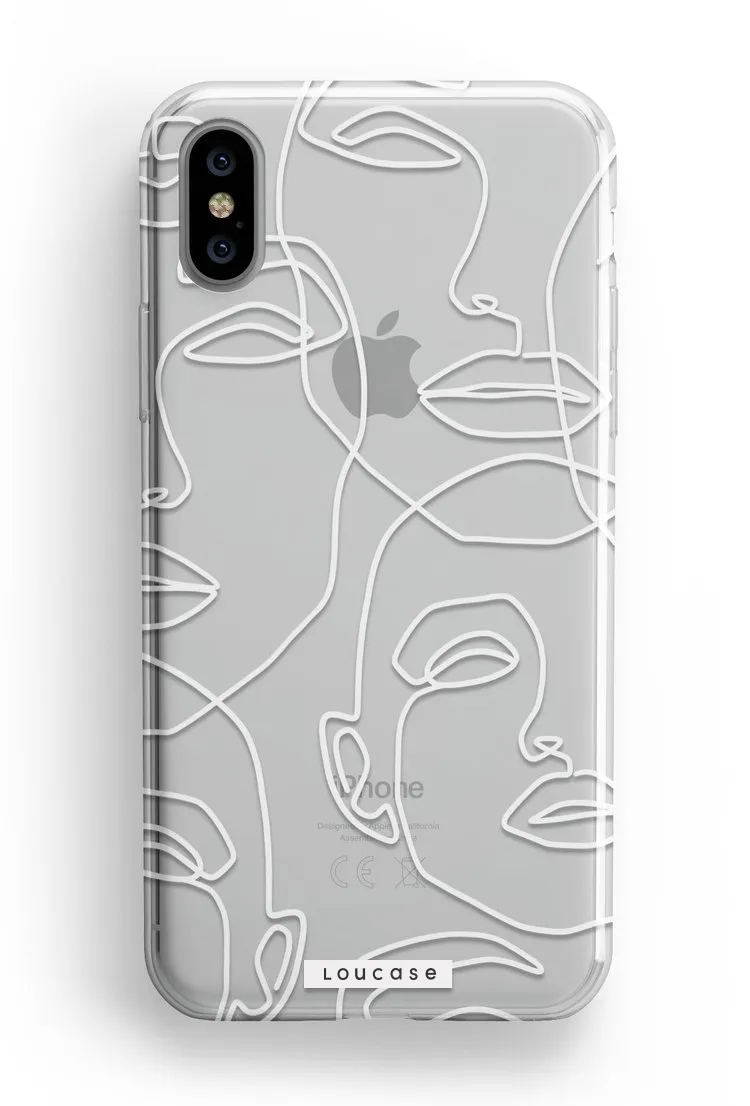 Fayce KLEARLUX™ Phone Case | LOUCASE