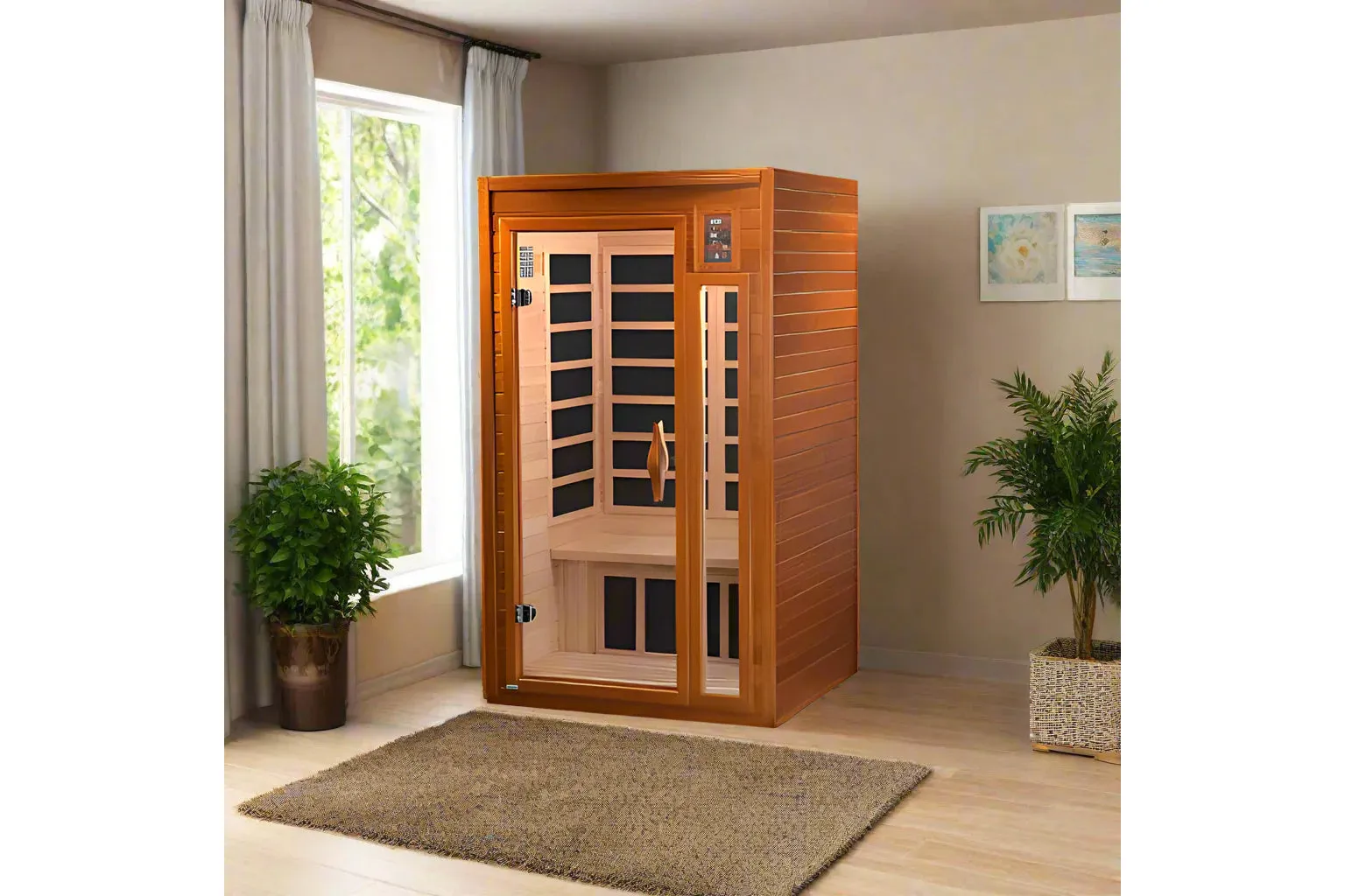 Golden Designs Dynamic "Barcelona Elite" Ultra Low EMF Far Infrared Sauna