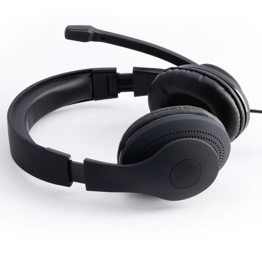 Hama HS-USB300 Over-Ear PC Office Stereo Headset - Black | 419682