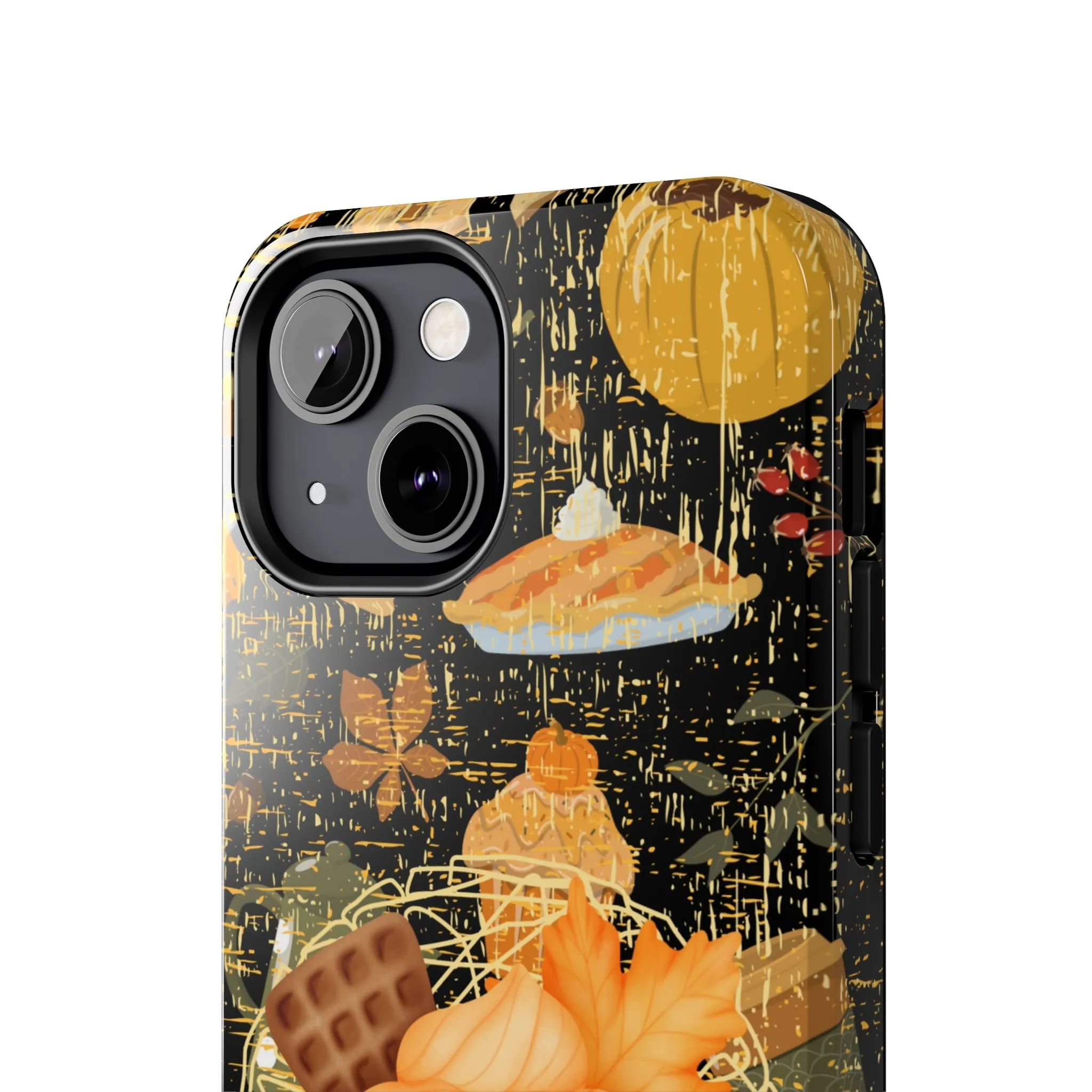 Happy Fall Cupcake Cell Phone Case - Autumn Dessert Design