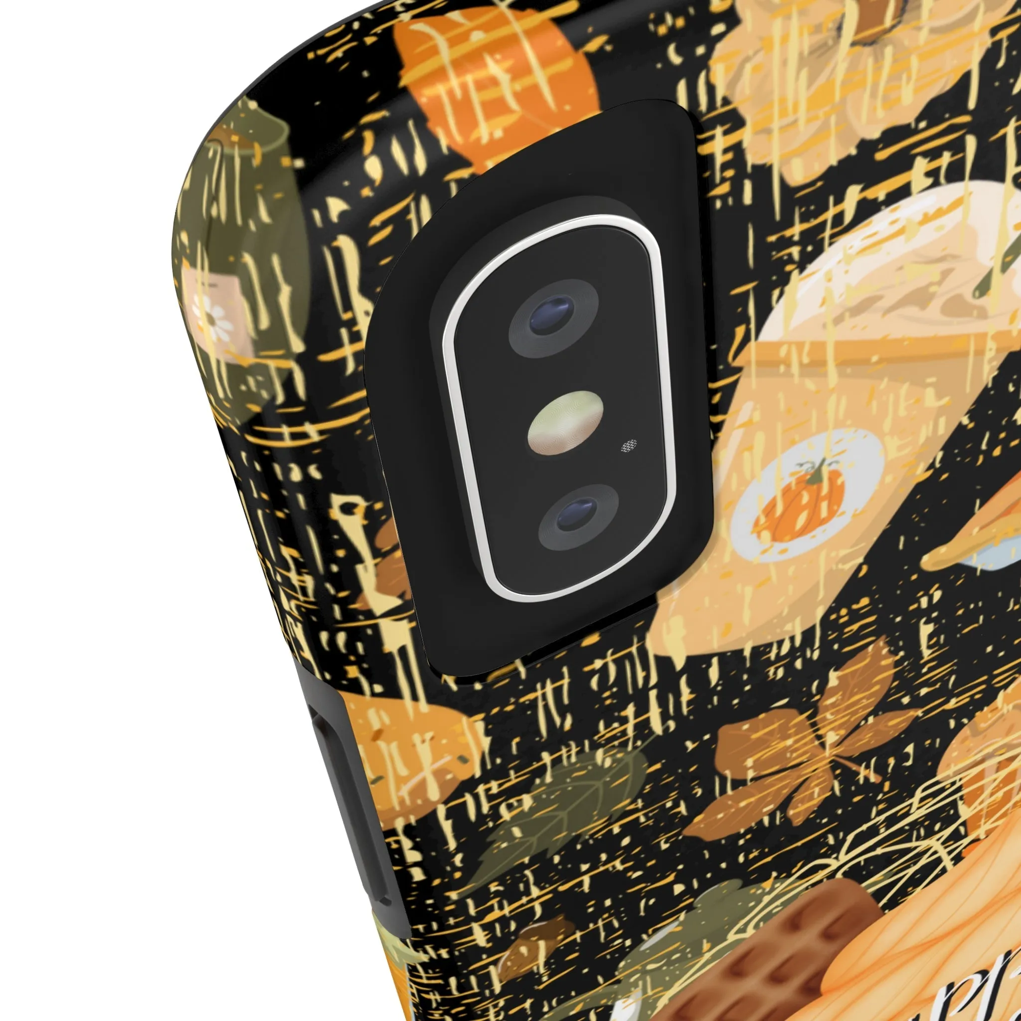 Happy Fall Cupcake Cell Phone Case - Autumn Dessert Design