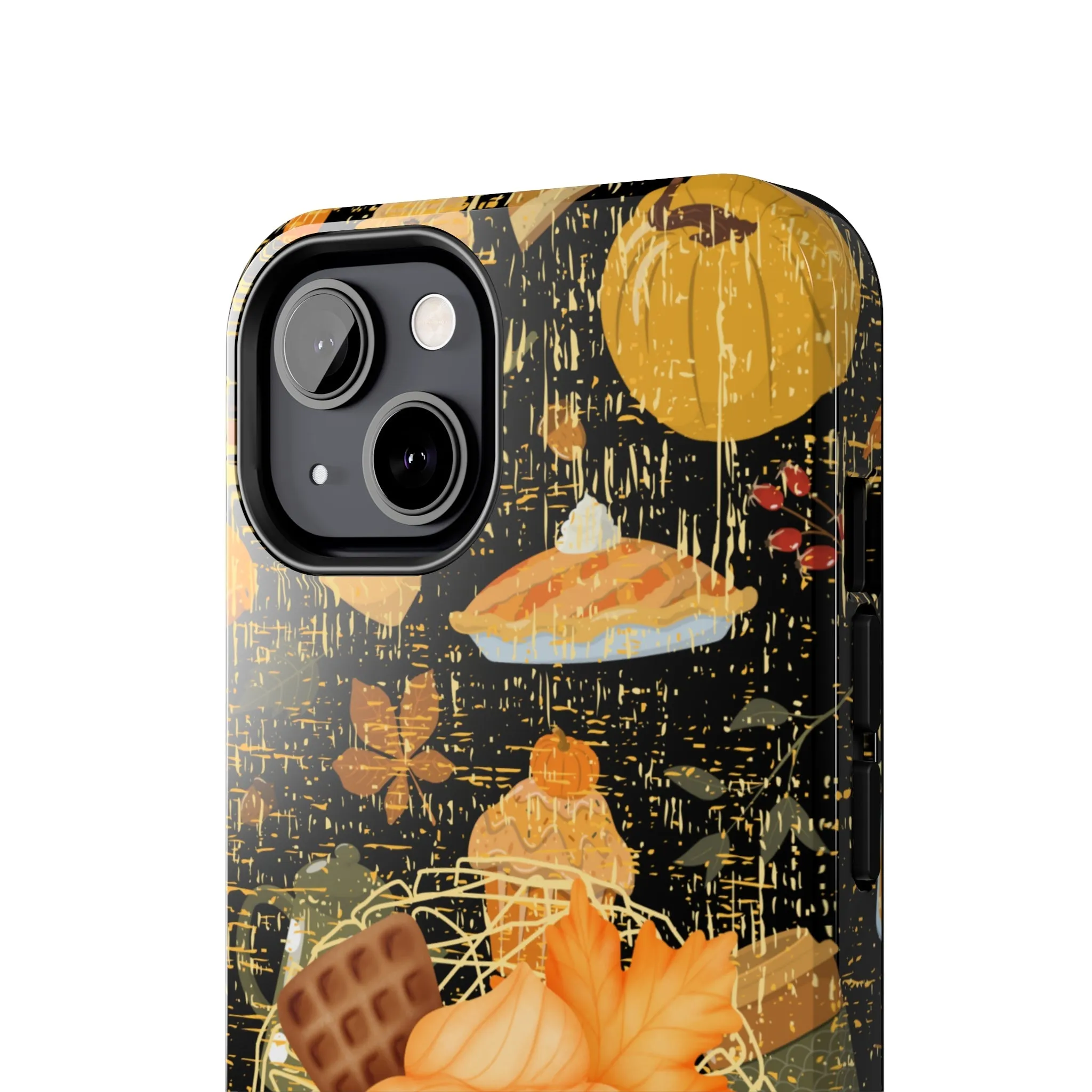 Happy Fall Cupcake Cell Phone Case - Autumn Dessert Design