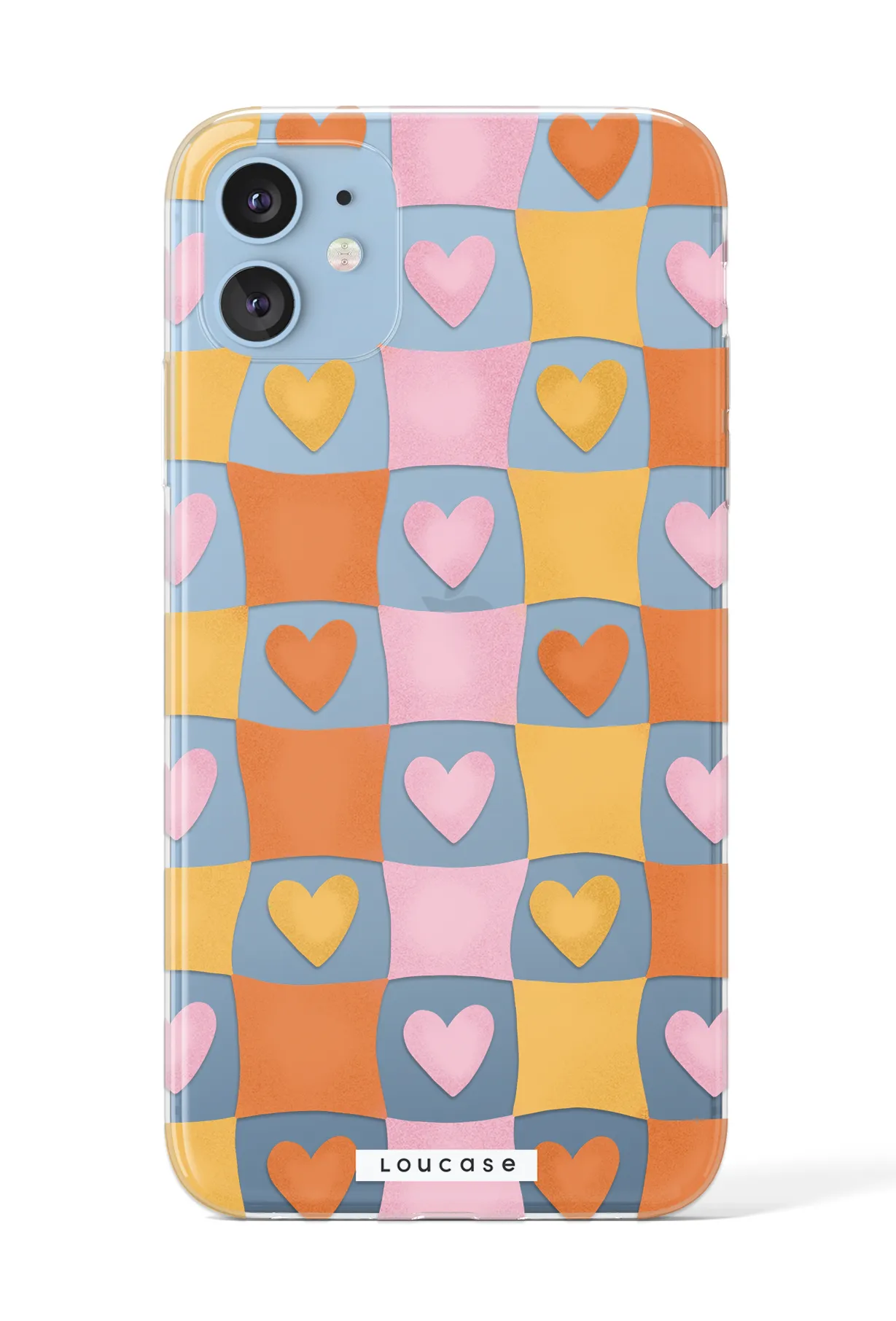 Heart Plaid - KLEARLUX™ Special Edition Tangy Love Collection Phone Case | LOUCASE