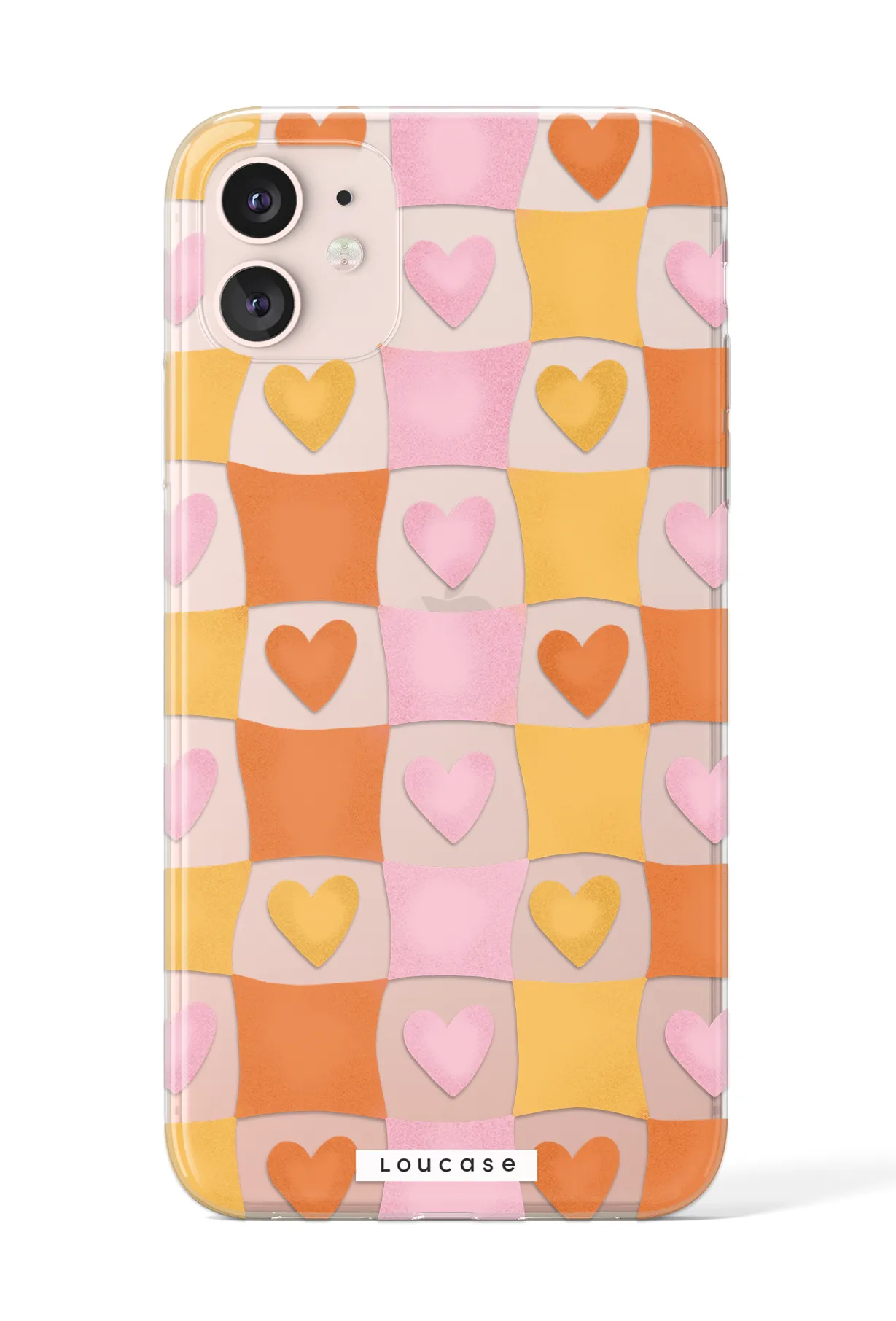 Heart Plaid - KLEARLUX™ Special Edition Tangy Love Collection Phone Case | LOUCASE