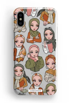 Hijabae - KLEARLUX™ Special Edition Dianashawl X Casesbywf x Guzel KL Phone Case | LOUCASE
