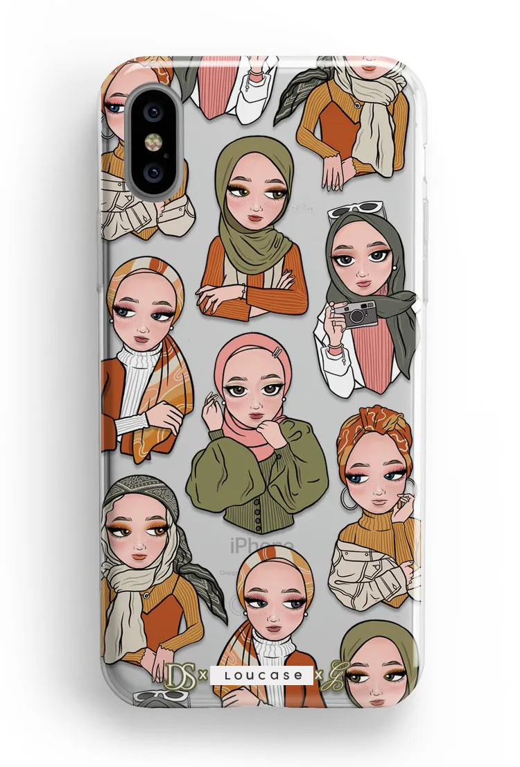 Hijabae - KLEARLUX™ Special Edition Dianashawl X Casesbywf x Guzel KL Phone Case | LOUCASE