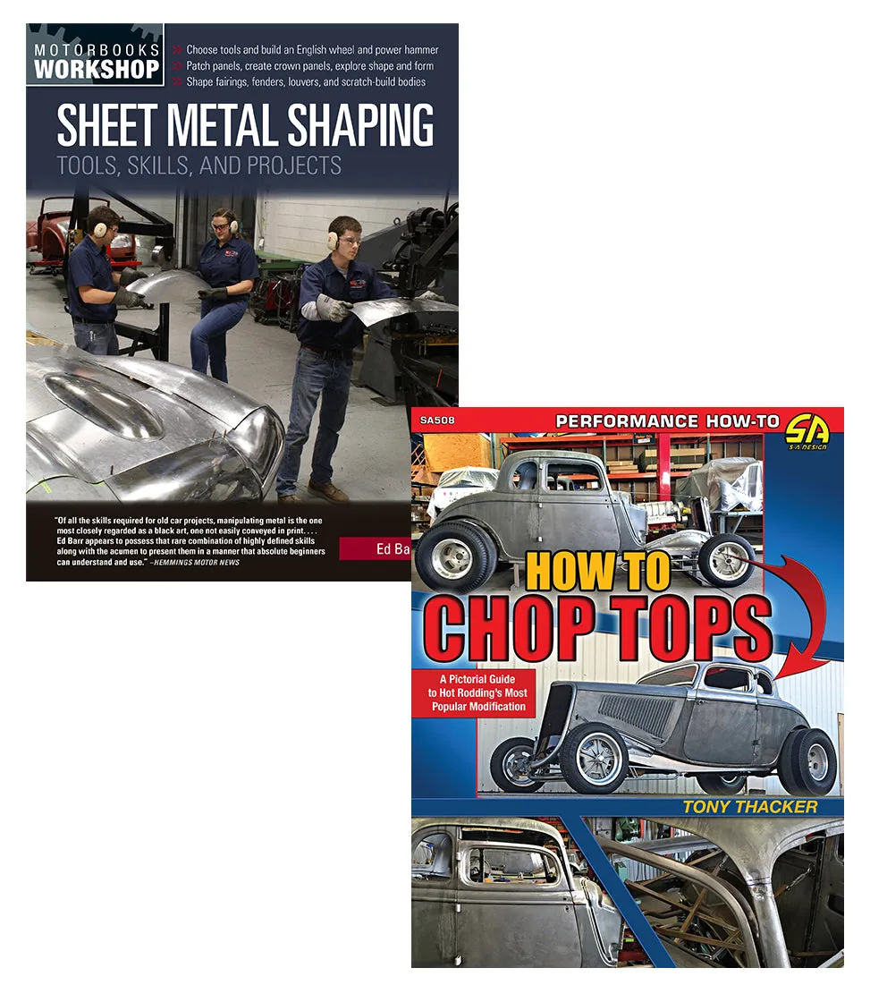 How to Chop Tops & Sheet Metal Shaping 2 Book Set