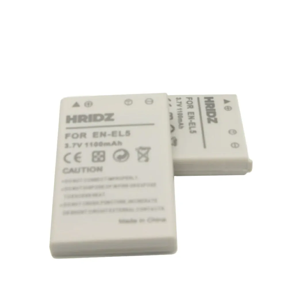 HRIDZ EN-EL5 Battery for Nikon Coolpix 3700 4200 5200 5900 7900 E3700 P5000