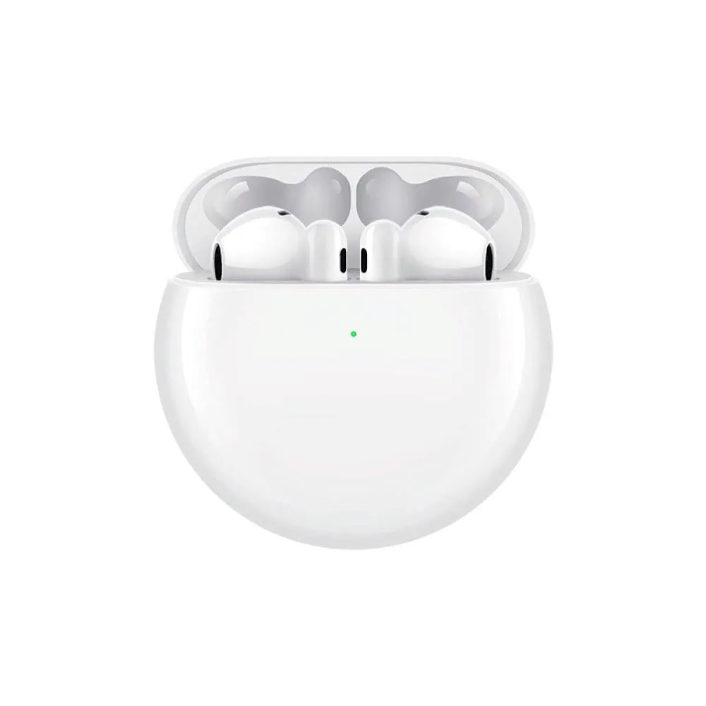 HUAWEI Freebuds 4E 2024 Wireless Headphones, Noise Canceling, White