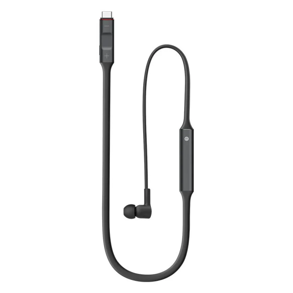 HUAWEI FreeLace Wireless Headphones with Active Noise Canceling, Black