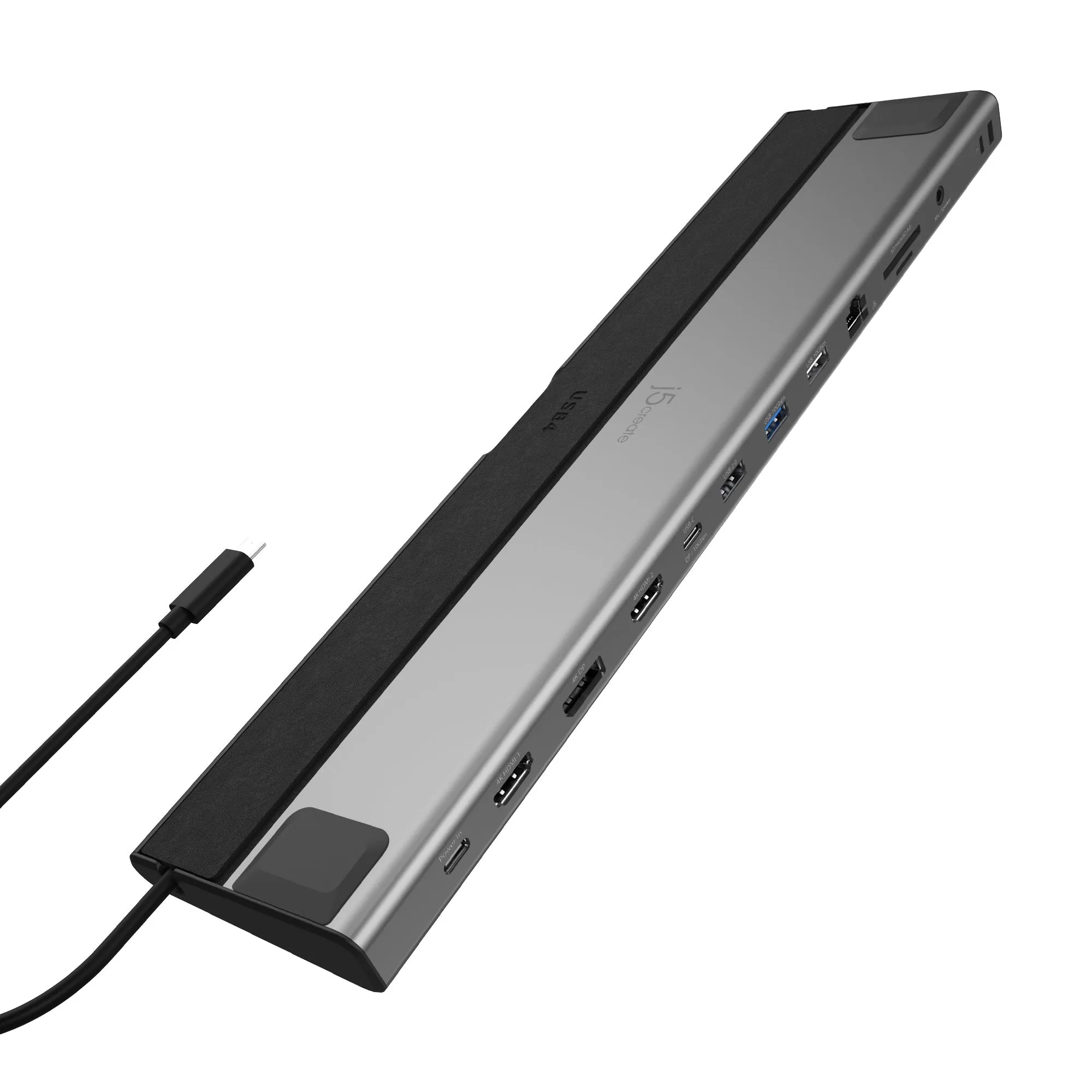 j5create USB4® Triple 4K Display Docking Station, JCD554