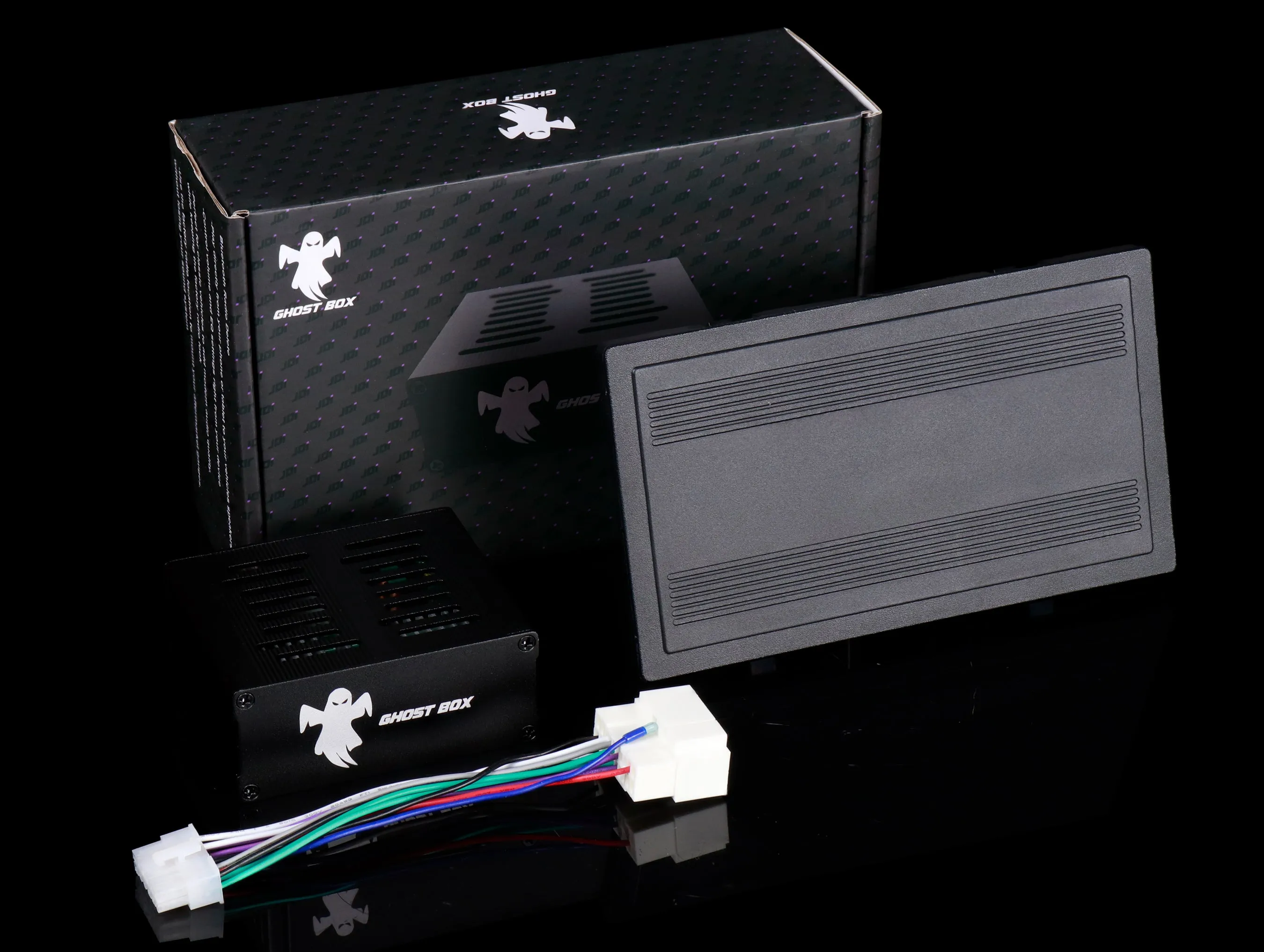 JDI Ghost Box 2.0   Honda Radio Block Off Plate Combo