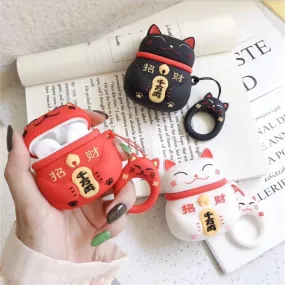 Kawaii Cat Trio AirPod Cases