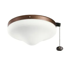 Kichler 380010WCP LED 10.25" Wet Light Kit Weathered Copper Powder Coat