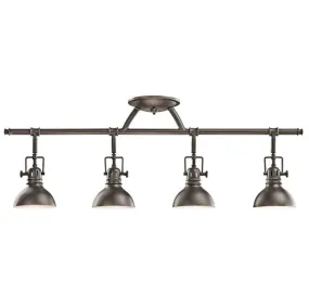 Kichler 7704 Hatteras Bay Fixed Rail 4-lt Semi Flush Mount