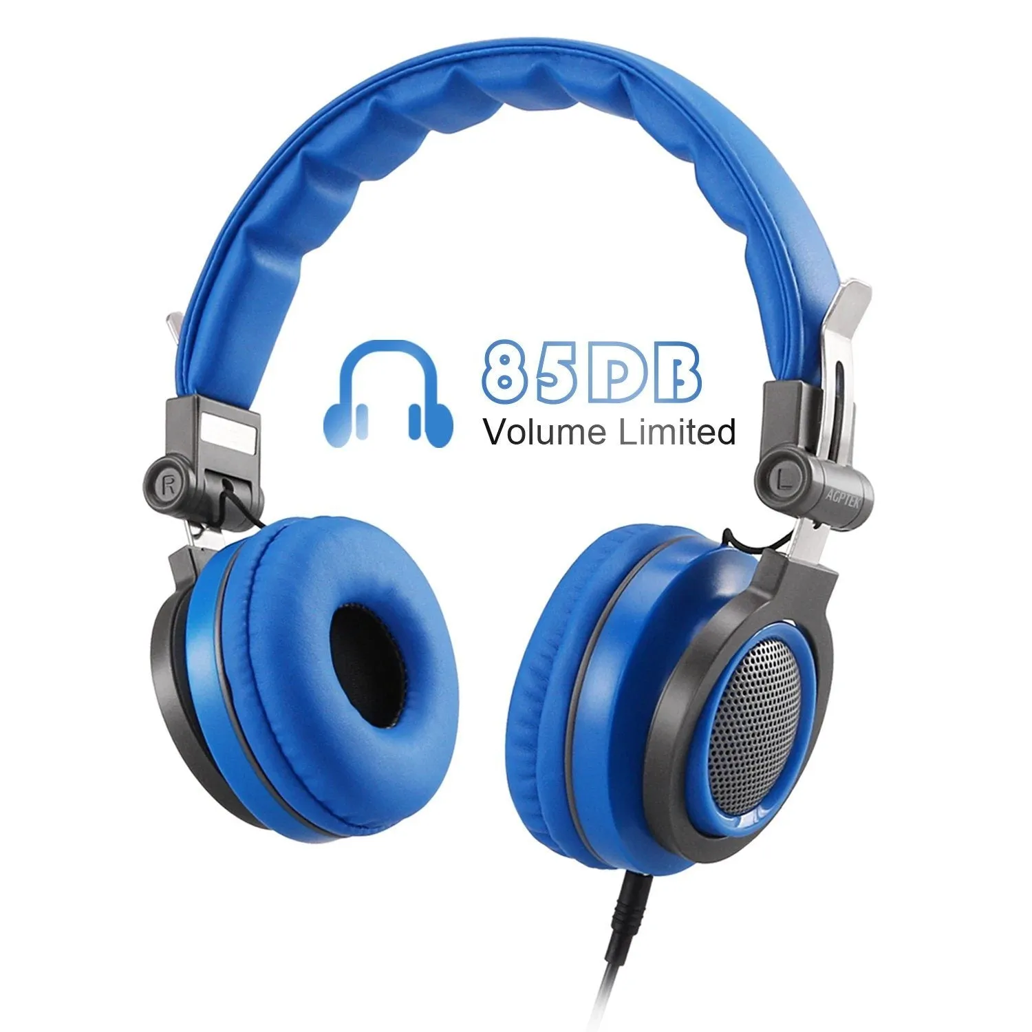 Kids Over Ear Wired Headsets with 85dB Volume Limit