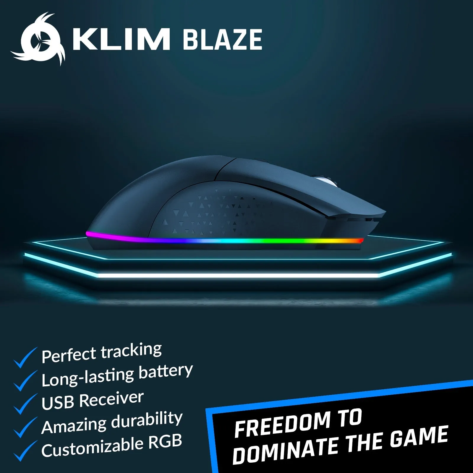 KLIM Blaze Wireless Gaming Mouse