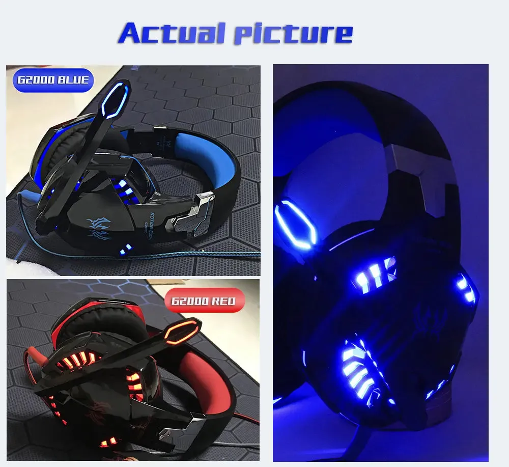 KOTION EACH G2000 Stereo Gaming Headset for PC Laptop PS4 Xbox