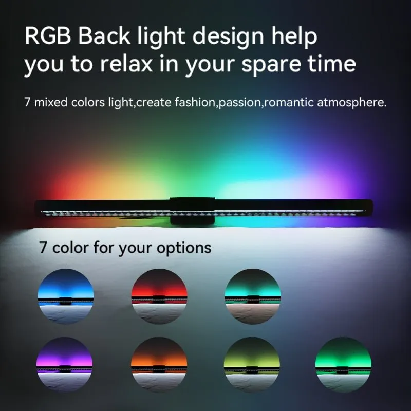 LED Monitor Lamp - No Screen Glare Monitor Lamp with USB Powered for Home and Office