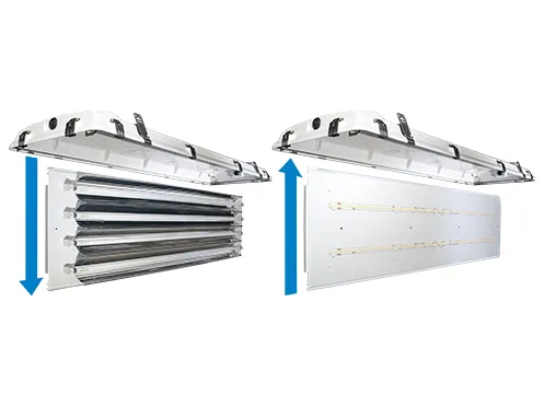LED Vapor Tight High Bay Retrofit, 160W, 5000K