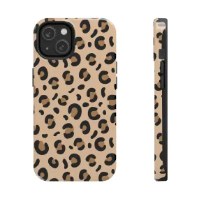 Leopard Print Stylish Cell Phone Case - Trendy and Fashionable Cover