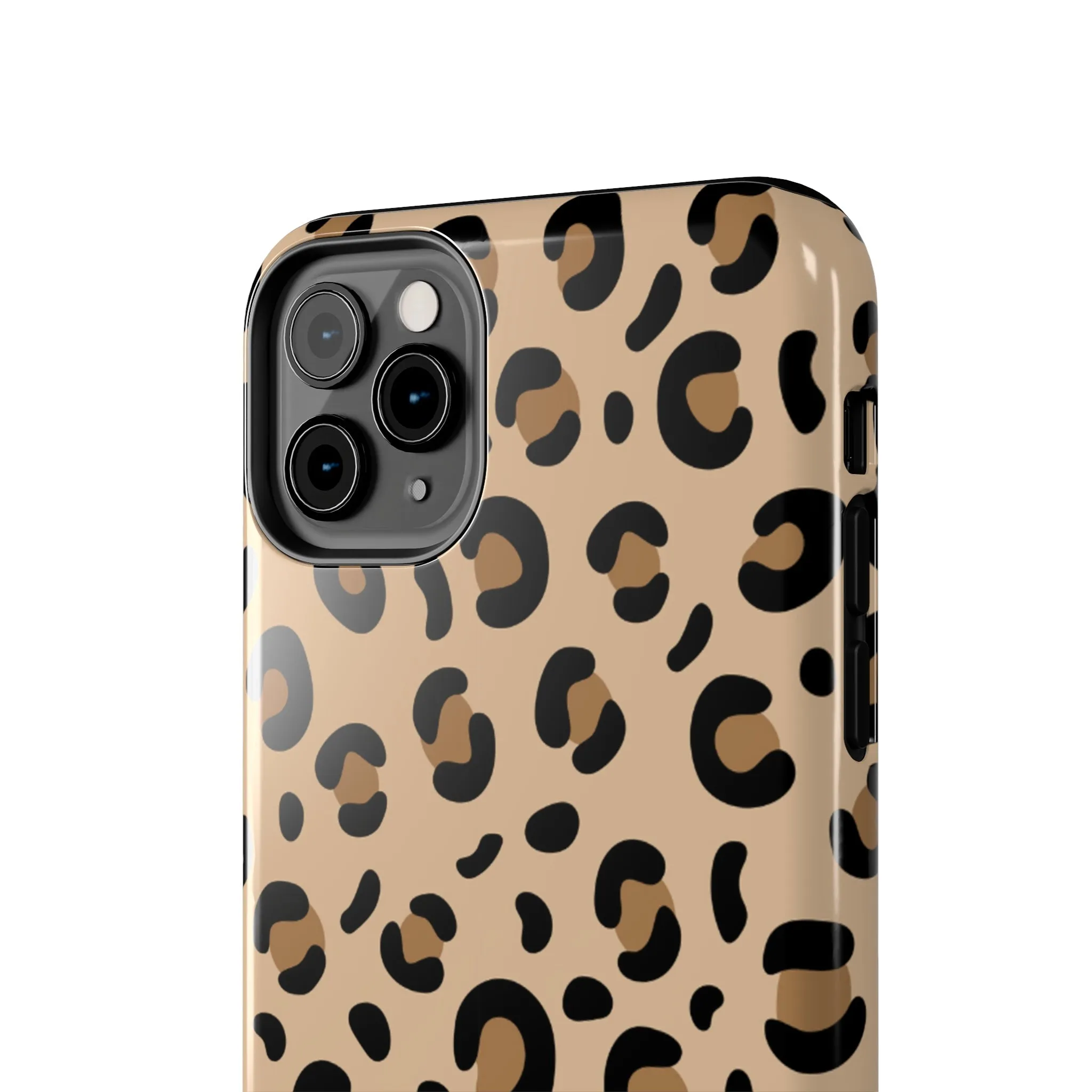 Leopard Print Stylish Cell Phone Case - Trendy and Fashionable Cover