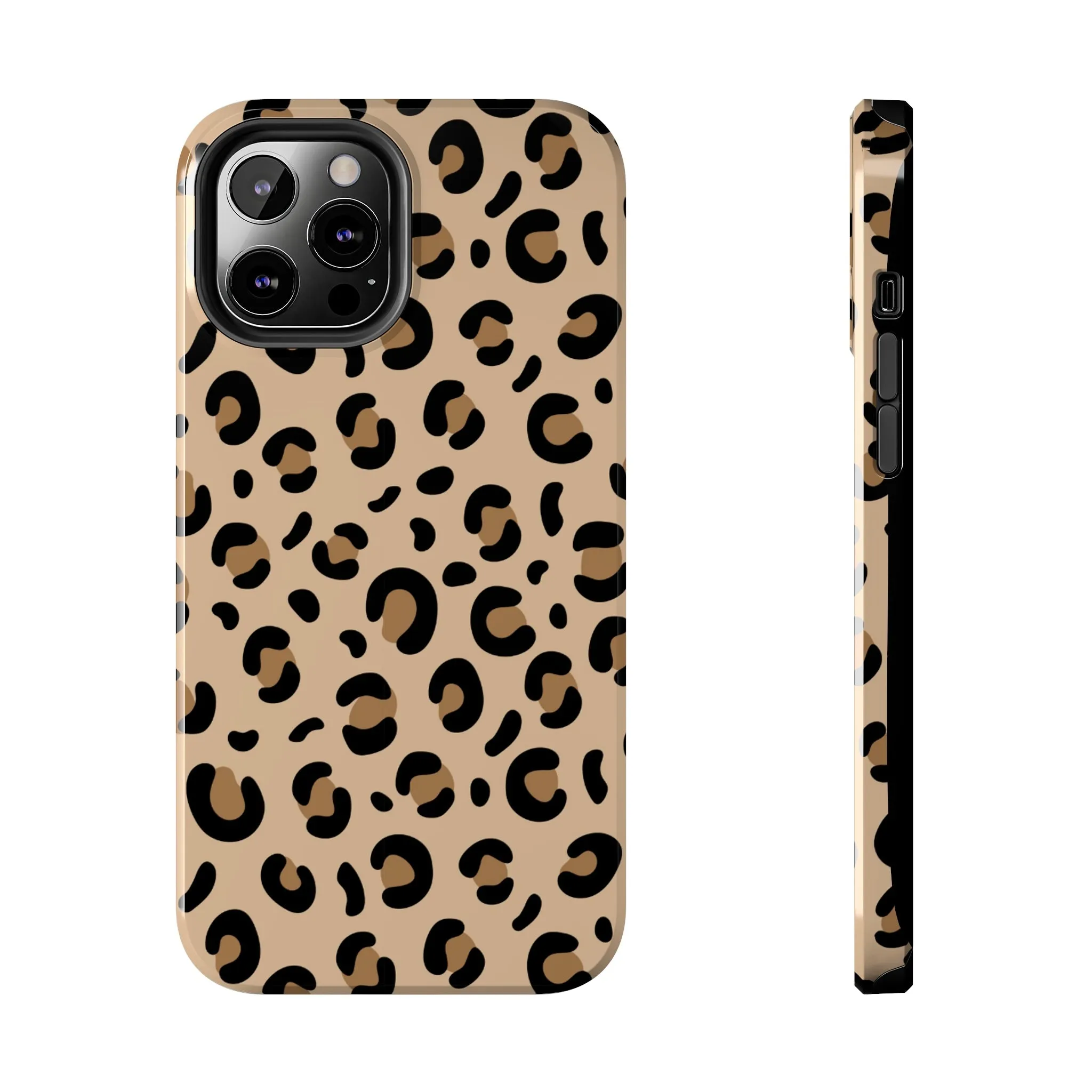 Leopard Print Stylish Cell Phone Case - Trendy and Fashionable Cover